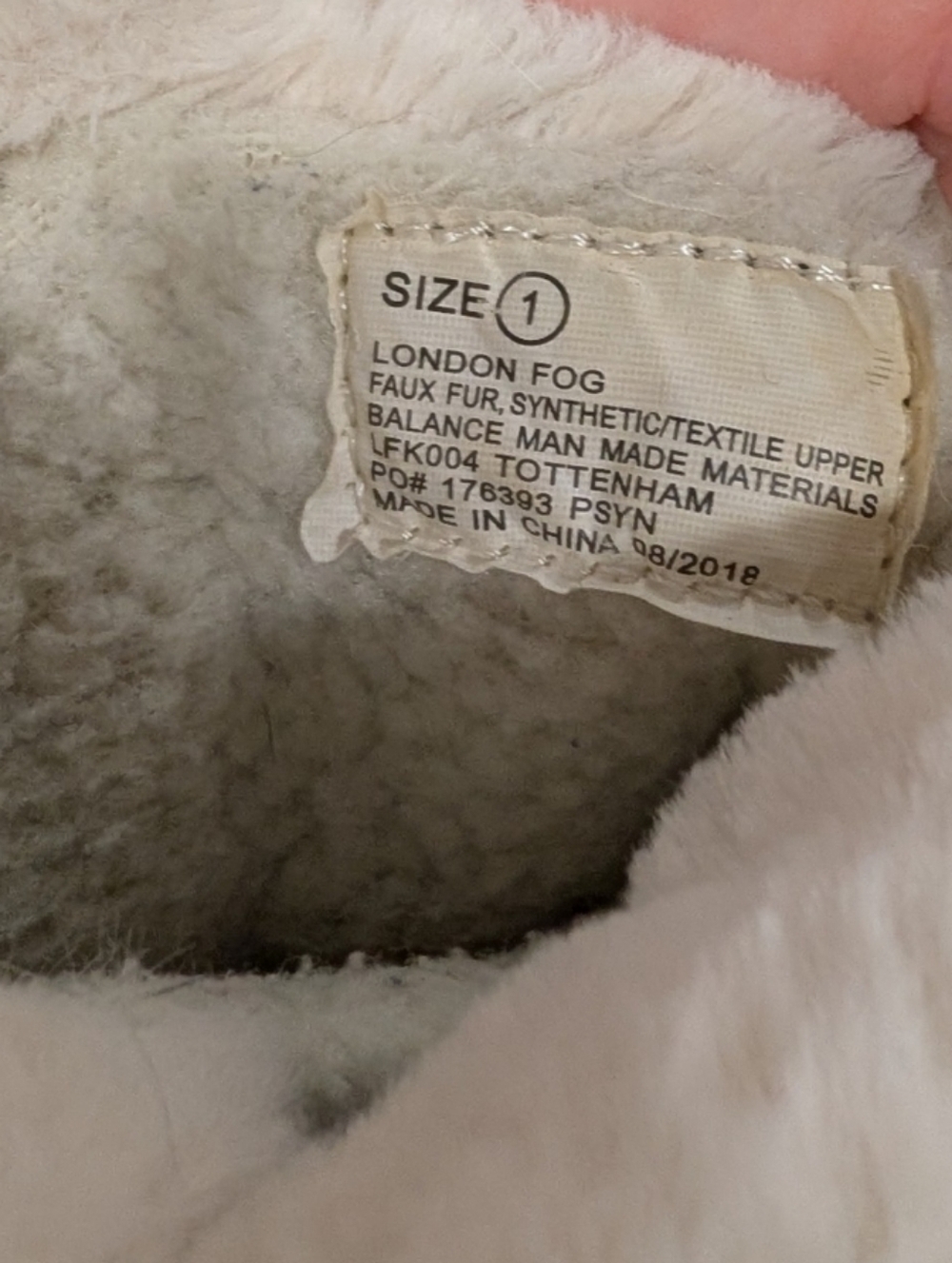 London Fog Brown and Pink Faux-Fur Winter Duck Boots - Picture 7 of 7